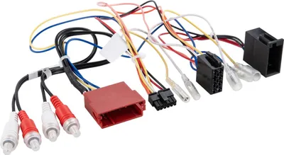Produktbild von Lenkradfernbedienung Adapter passend für Kabelbaum 42cx401/42cx402 Audi ISO/Mini ISO Cinch
