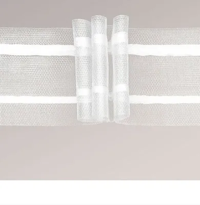 Produktbild von Gardinenstore Zubehoer von LYSEL® - Faltenband mit Raffverhältnis 1:2 Länge: 15m, Höhe: 5cm transparent