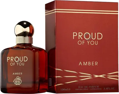Produktbild von FRAGRANCE WORLD Stolz auf dich Amber 100ML Unisex Parfüm