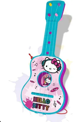 Obrázok produktu pre Reig Musicales 4 Hello Kitty Strings Guitar In Case Gitarre Rosa Rosa One Size