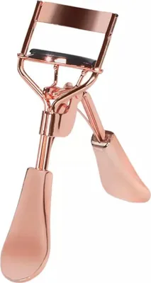 Produktbild von EWANTO Wimpernzange Rosegold Eyelash Curle Edelstahl einfacher Wimpernschwung mit 6 extra Silikon-Ersatzpads für alle Augenformen WZ-01