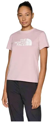 Obrázok produktu pre Tričko The North Face W EVOLUTION HALF DOME SLIM s krátkym rukávom v metalickej ružovej farbe pre ženy