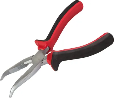 Zdjęcie produktu dla Szczypce półokrągłe zakrzywione 180 mm