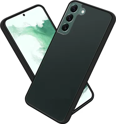 Produktbild von Cadorabo Hülle für Samsung Galaxy S22 PLUS Schutz Hülle in Schwarz Handyhülle Hybrid Schutzhülle Etui TPU Silikon