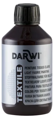 Produktbild von Darwi - Darwi Textilfarbe Tex, 250 ml, dunkelbraun