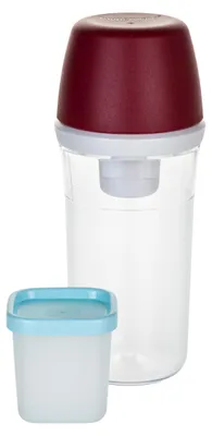 Productafbeelding van Rode Suikerpot 400ml met Lavendel Suikerstrooier