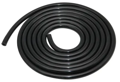 Obrázok produktu pre Čierna silikónová sacia hadica, 8 x 12 mm, 2 metre, flexibilná