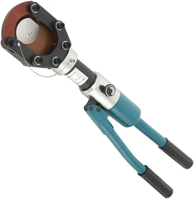Produktbild von Hydraulische Kabelschneider, Profi 70KN Ø 50mm Kupfer Trennschere, Hydraulische Alukabel Kabelschere Hydraulik Hydraulic Crimpzangen Drahtschneider für CU, Alu und Telefonkabe