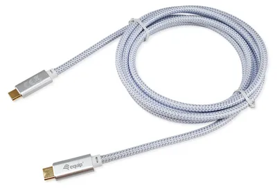 Obrázok produktu pre Equip 128360, 3 m, USB C, USB C, USB 3.2 Gen 2 (3.1 Gen 2), 10 Gbit/s, Biela