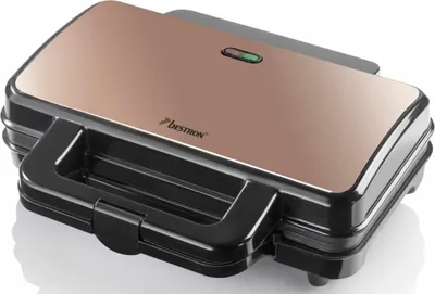 Immagine prodotto di Macchina per panini antiaderente Bestron XL, 900 watt, colore: rame