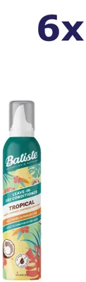 Produktbild von 6x Batiste Leave-In Dry Conditioner 100ml Tropical