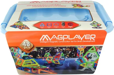 Produktbild von Magnetisches Konstruktionsspiel – 48 Teile