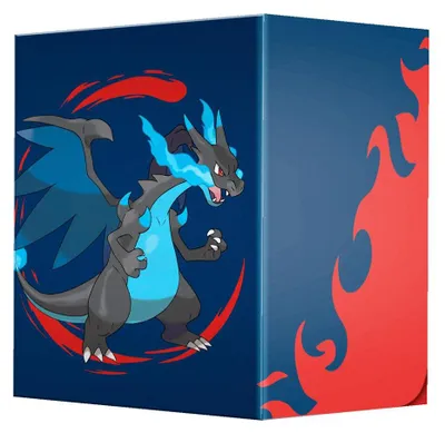 Produktbild von Ultra Pro Deck Box - Pokemon Mega Charizard X 100+ Deckbox #16732