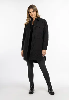 Image de Manteau pour femme SAPORTA - noir, taille L