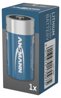 Immagine prodotto di Ansmann Batterie C ER26500 3.6V Lithium-Thionylchlorid - Batterie - 3,6 V (1523-0005)