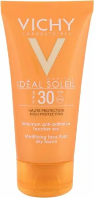 Zdjęcie produktu dla Idéal Soleil Matujący fluid do twarzy SPF30 dla kobiet 50 - Vichy