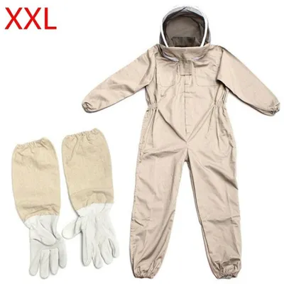 Imkeranzug mit Handschuhen, Polyester-Baumwolle, 3XL, Schutzanzug