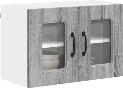 Produktbild von vidaXL Geschirrspülerfront Kalmar Graues Sonoma 60 x 31 x 40 cm
