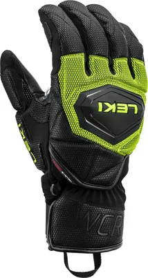 Produktbild von Leki WCR Coach 3D Unisex Winterhandschuhe Skihandschuhe schwarz-gelb 6,5