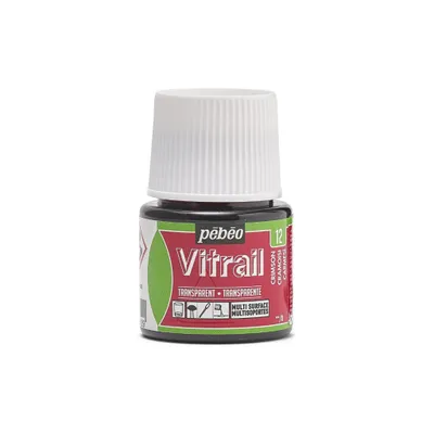 Immagine prodotto di Pebeo Vitrail Transparente Glasfarbe, 45 ml, 12 Crimson