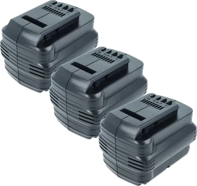 Produktbild von vhbw 3x Akku kompatibel mit Dewalt DC224KB, DW004, DC223KB, DC224KA, DC222KB, DC223KA, DC224, DC223, DC222, DC222KA Werkzeug (2000 mAh, NiMH, 24 V)