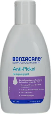 Produktbild von BENZACARE Anti-Pickel Reinigungsgel 120ml PZN 18186790