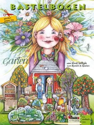 Produktbild von Garten basteln Kinder 6+ Bastelbogen Ausschneidebogen