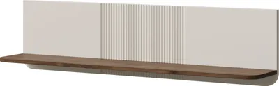 Produktbild von MIRJAN24 Wandregal MARLY REG 19, Wandregal (Farbe: Cashmere / Cashmere + Nuss)