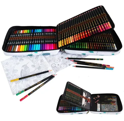 Produktbild von Zeichenset 119 Teile: Aquarellstifte, Filzstifte, Buntstifte, Marker, Skizzenstifte, Zubehör
