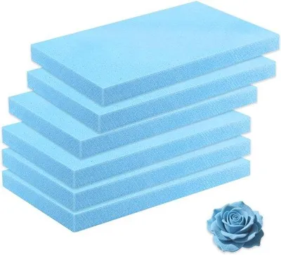 Produktbild von 6 Stück Schaumstoffplatten, Styroporplatten, 20 mm, Styroporplatten, XPS-Platten, Hartschumplatten mit hoher Dichte für