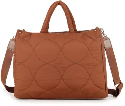 Productafbeelding van Stoffen handtas Alix - Bruin