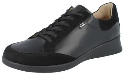 Produktbild von FINN COMFORT Kastela Damen Halbschuhe schwarz Nubuk- und Glattleder - Größe: UK 3,5