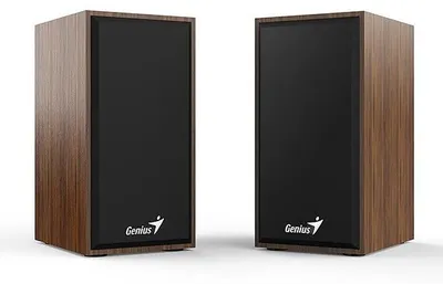 Zdjęcie produktu dla Genius Computer Technology SP-HF180, 2-drożny, 2.0 kan., Przewodowa, 6 W, 4 Ω, Czarny, Drewno