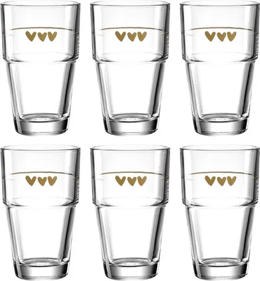 Produktbild von 6er Set Leonardo Toscana Latte Macchiato Gläser