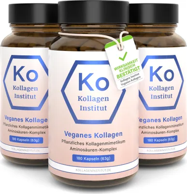 Produktbild von Veganes Kollagen - Aminosäurenkomplex - im Vorteilsset (3er Pack)