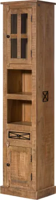Immagine prodotto di MASSIVMOEBEL24 | Armadio in legno di acacia 44x36x190 finitura naturale protettiva NATURE OF SPIRIT #303
