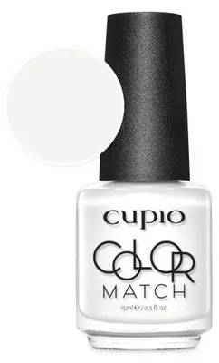 Produktbild von Cupio Color Match Nagellack – Icy White 15 ml