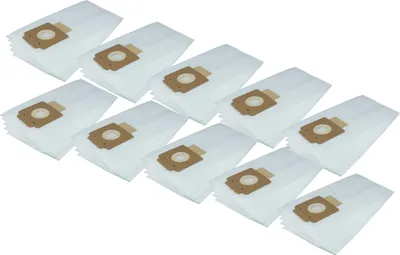 Produktbild von vhbw 50x Staubbeutel Ersatz für Kärcher 69043350, 69043330, 6.904-333.0, 6.904-335.0 für Staubsauger - 33,5cm x 18,5cm Weiß
