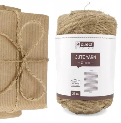Zdjęcie produktu dla Sznurek jutowy naturalny 2 mm 25 m