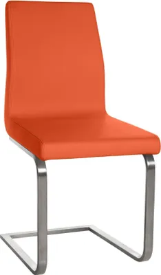 Zdjęcie produktu dla Krzesło do jadalni ze sztucznej skóry - Krzesło kuchenne - Ergonomiczna konstrukcja, wysoki komfort siedzenia