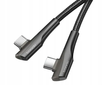 Produktbild von Toocki 90 Grad USB-C auf USB-C Kabel 100W, Winkel