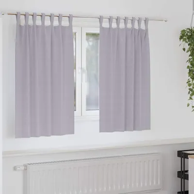 Obrázok produktu pre Záclony na zatemnenie s krúžkami 2 pcs Metalická šedá