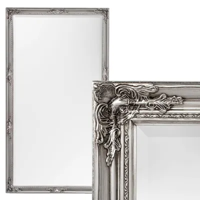Produktbild von Spiegel HOUSE barock Antik-Silber 180x100cm Holzrahmen