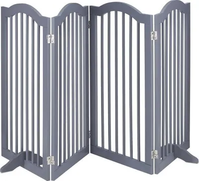 Zdjęcie produktu dla Szara bramka antywłamaniowa 92 cm