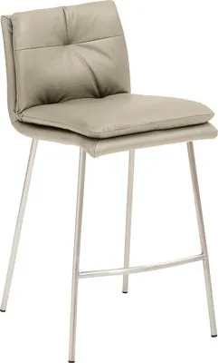 Produktbild von Barstuhl Mayer Sitzmöbel 1231 48,5 x 51,5 x 90 cm Edelstahl/taupe 1231_V4_30484