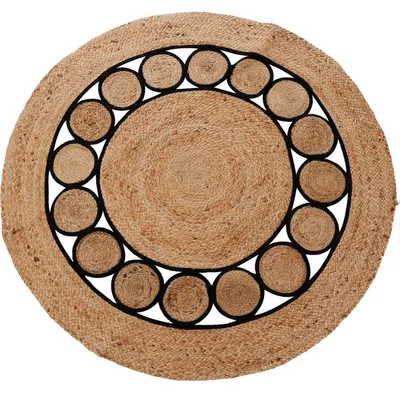 Produktbild von Geflochtener Juteteppich 120 cm