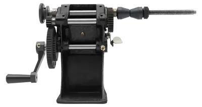 Immagine prodotto di Avvolgitrice per bobine, con manovella, contatore da 0 a 99999, colore nero
