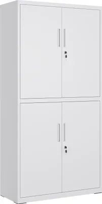 Produktbild von SONGMICS Aktenschrank, Mehrzweckschrank, Büroschrank, 40 x 80 x 180 cm, verstellbare Ablagen