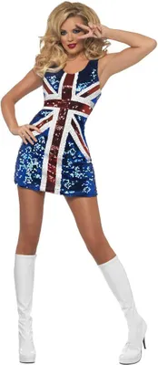 Produktbild von Rule Britannia 60s Minikleid Größe: L