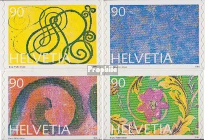 Produktbild von Briefmarken Schweiz 1996 Mi 1589-1592 (kompl.Ausg.) gestempelt Grußmarken